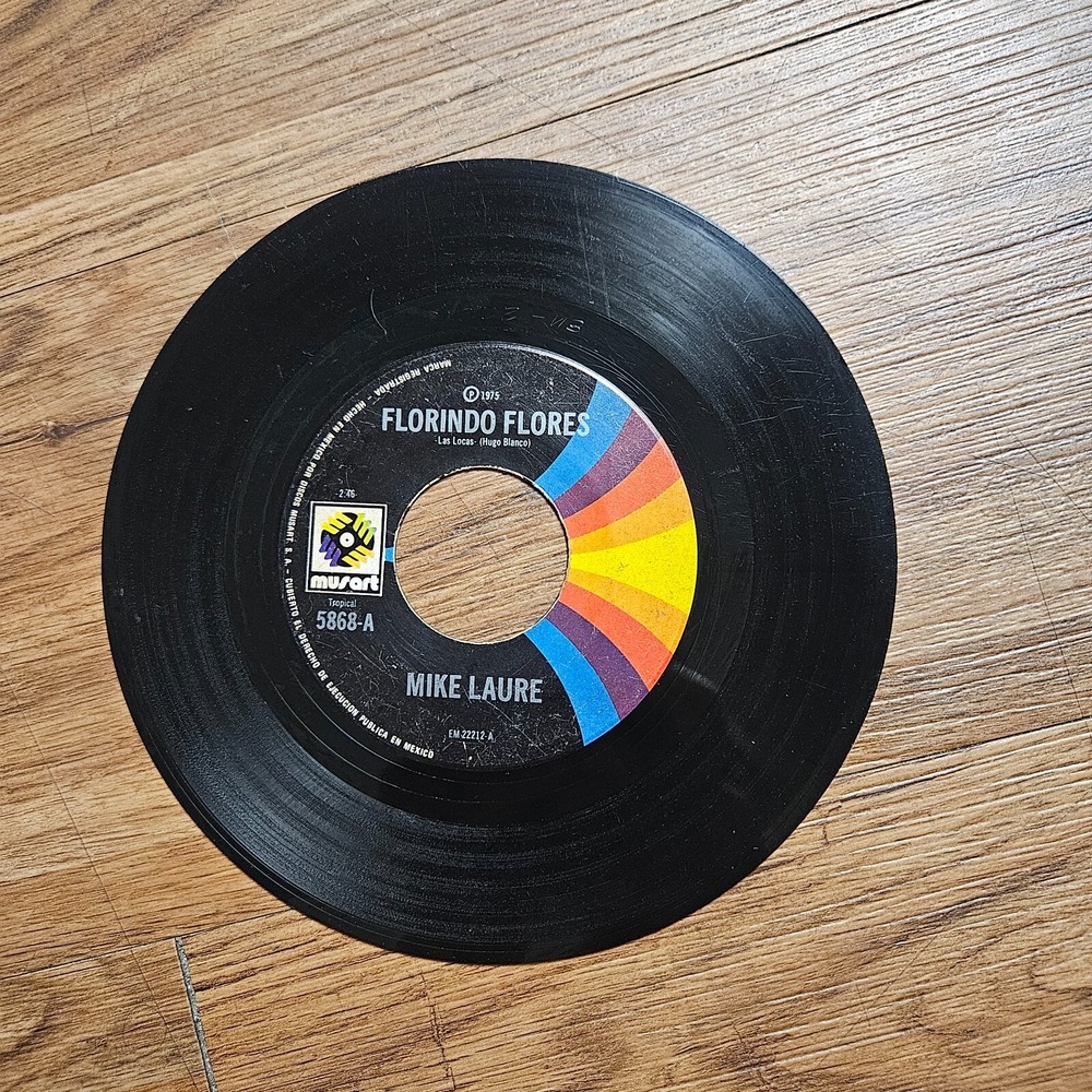 Mike Laure - Gracias Mi Hermano /‎ Florindo Flores Musart Records 5867 VG+/VG+